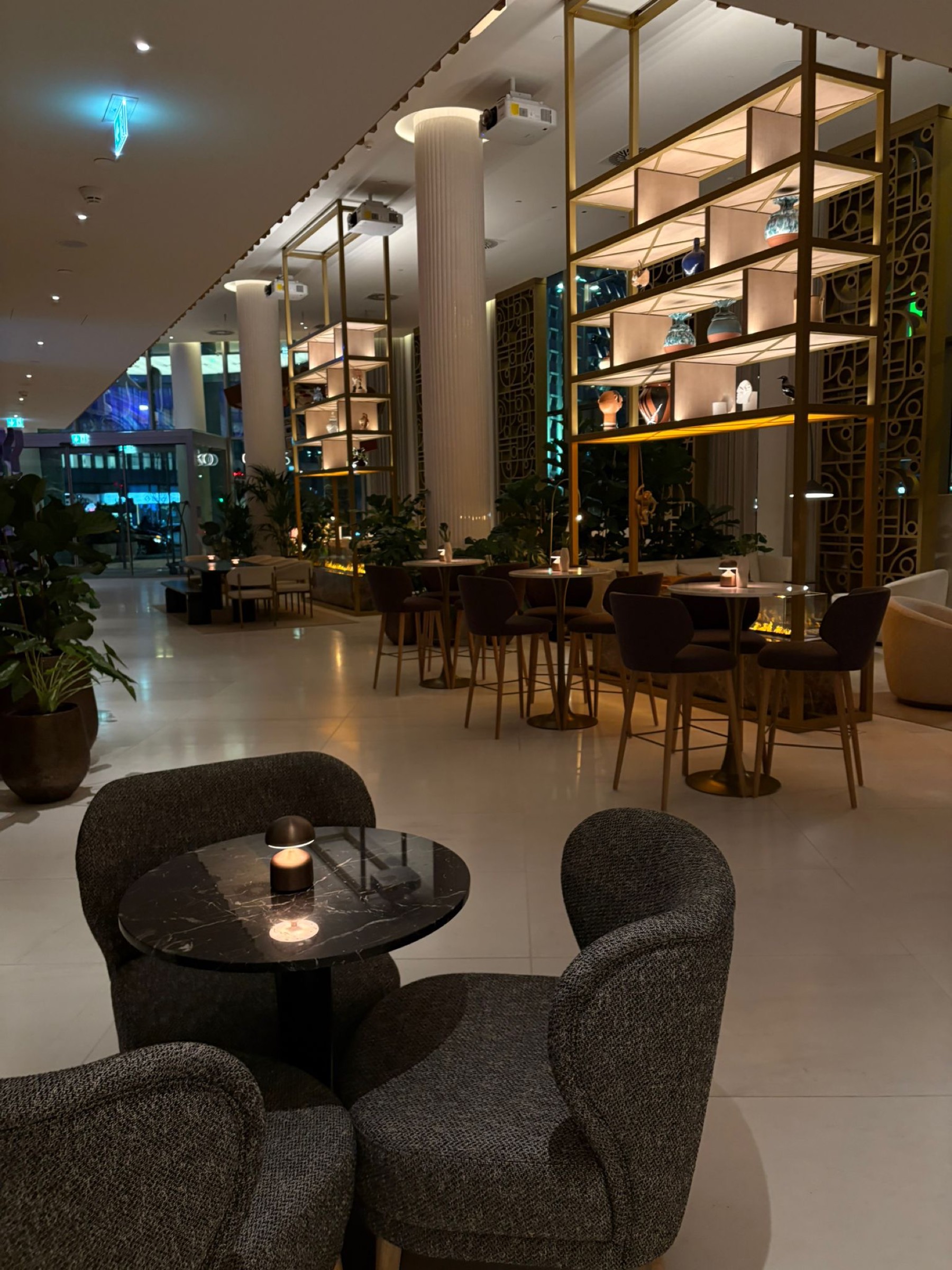 Luxury hotel interior